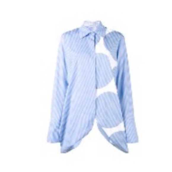 Stella mccartney Long sleeve oxford shirts in sky blue. - Picture 3 of 6